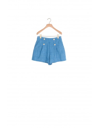 Short en denim jacquard le concept de la Pate a emporter 