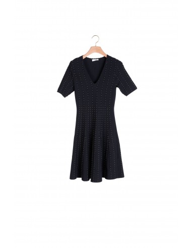 Robe en maille ornée de petites perles 50% de réduction en Octobre 2024